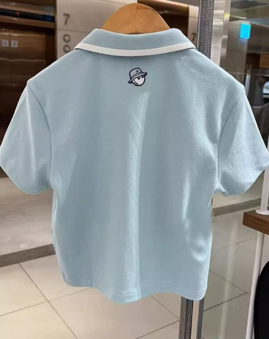 Malbon レディース ゴルフTシャツ＆プリーツスカート