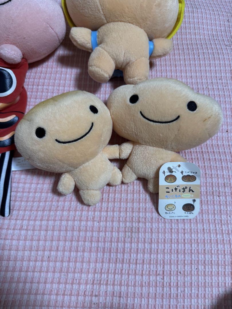 サンエックス　こげぱん　いちごぱん　マスコットぬいぐるみ　平成レトロ こげぱんいちごぱんぬいぐるみ平成レトロサンエックス