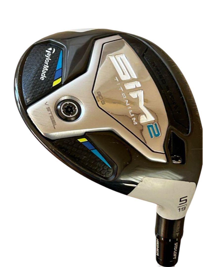 【美品】テーラーメイドSIM2 TITANIUM 5W 19°