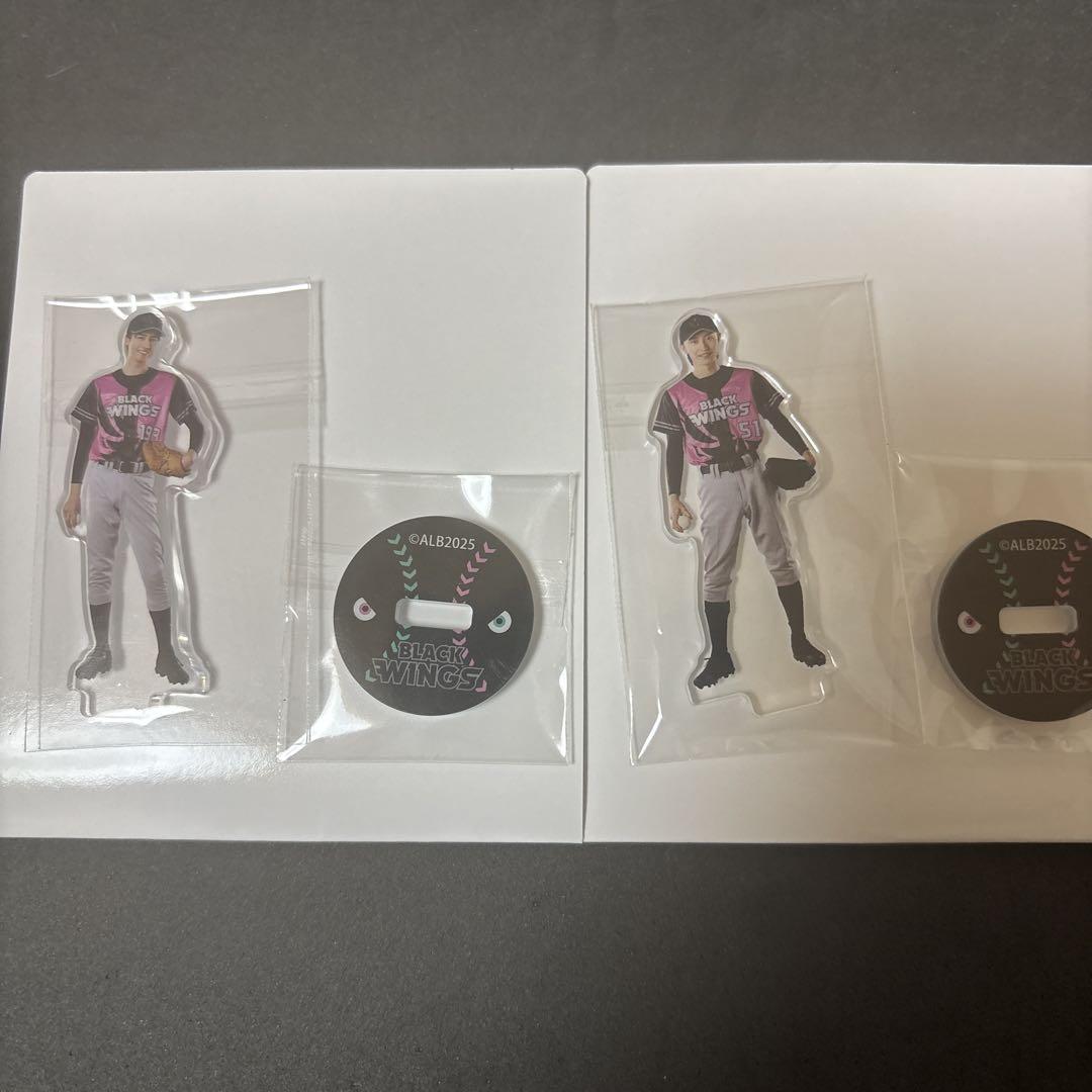 日裏クロ アクスタ 3種セット クロサギ 平野 アクスタ ステッカー カードセット - メルカリ