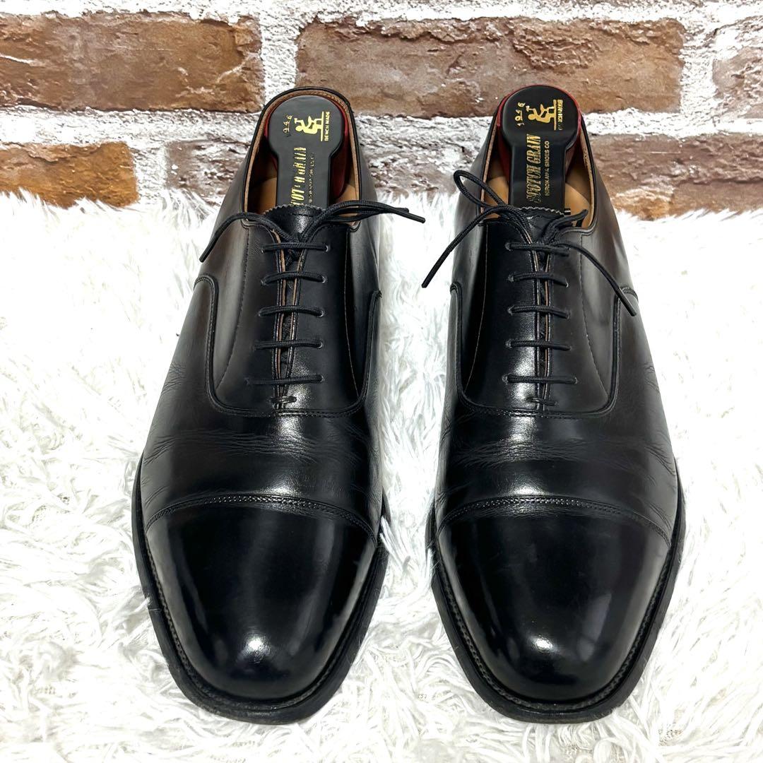 ✨美品✨SCOTCH GRAIN 4016 ストレートチップ ブラック 25.5
