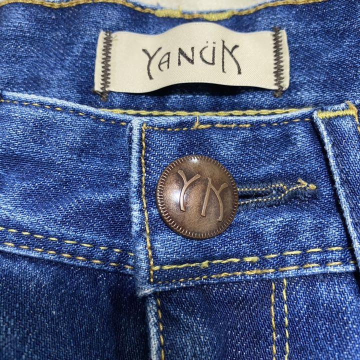 YANUK デニムパンツ ANNETTE サイズ26 YUMp0-m92673125886 ヤヌーク ストレート 豊富な安い