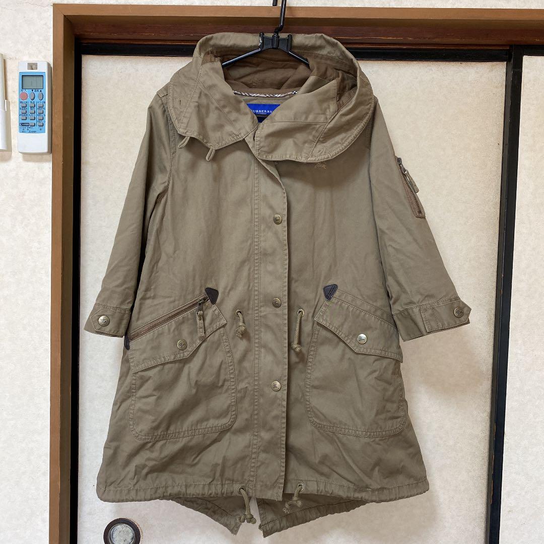 人気定番HOT バーバリーブルーレーベル モッズコート38 aEYCS-m92675150747 人気SALE豊富な