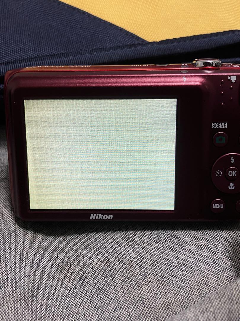 ニコン　COOLPIX S3500 デジタルカメラ　赤　訳ありの説明有り