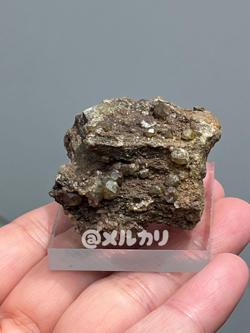 売れ筋ランキングも 国産鉱物 グリーンガーネット（緑柘榴石）宝石質 南牧村 その他