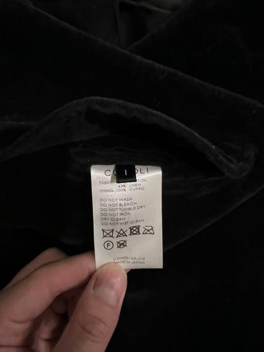しました⊌ COMOLI ドローストリングパンツ qelDa-m92679584702 別珍 レギュラー