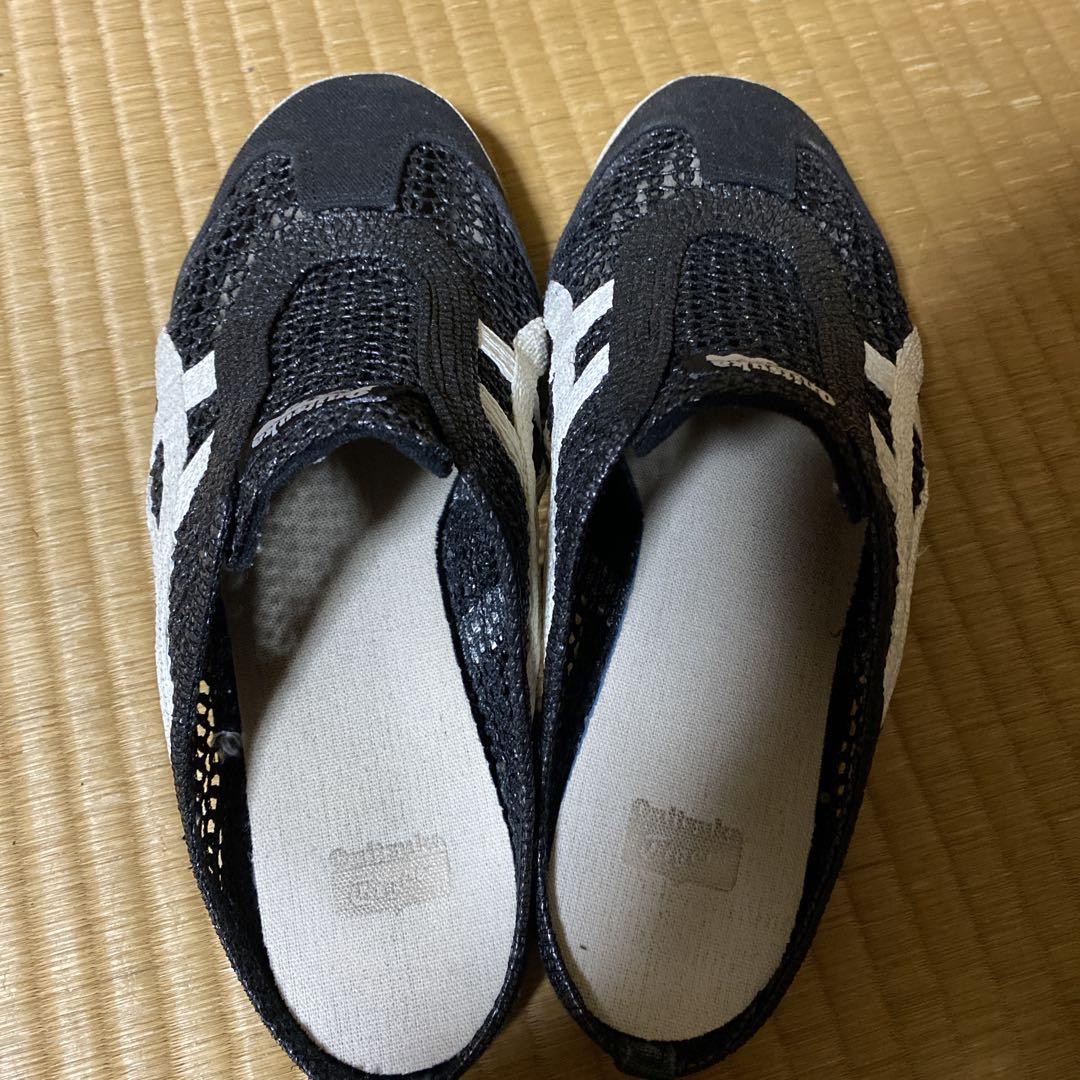 靴 MEXICO 66 SABOTBLACK/CREAM 26.5