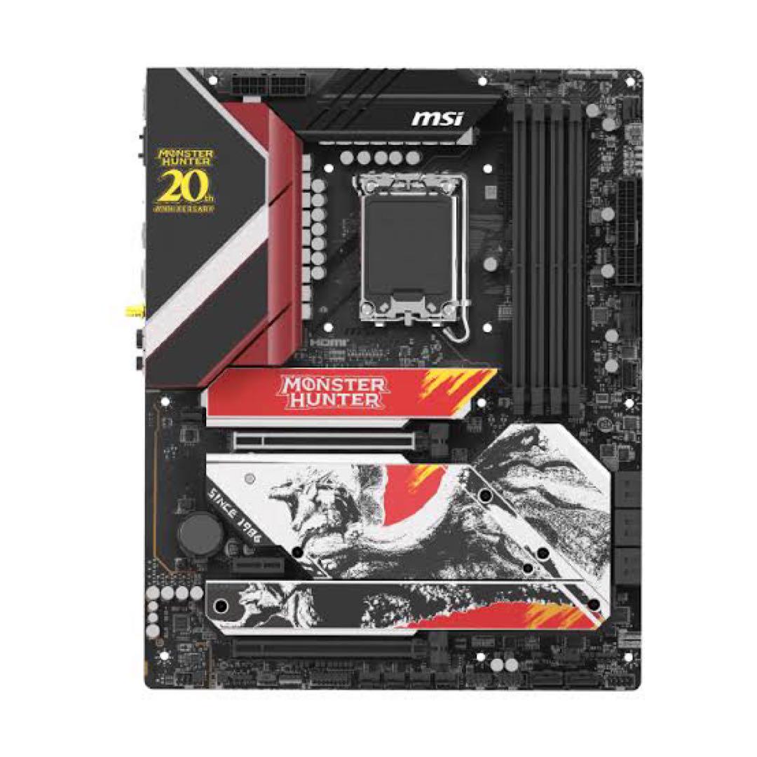 MSI Monster Hunter 20周年記念マザーボード byondscape.com