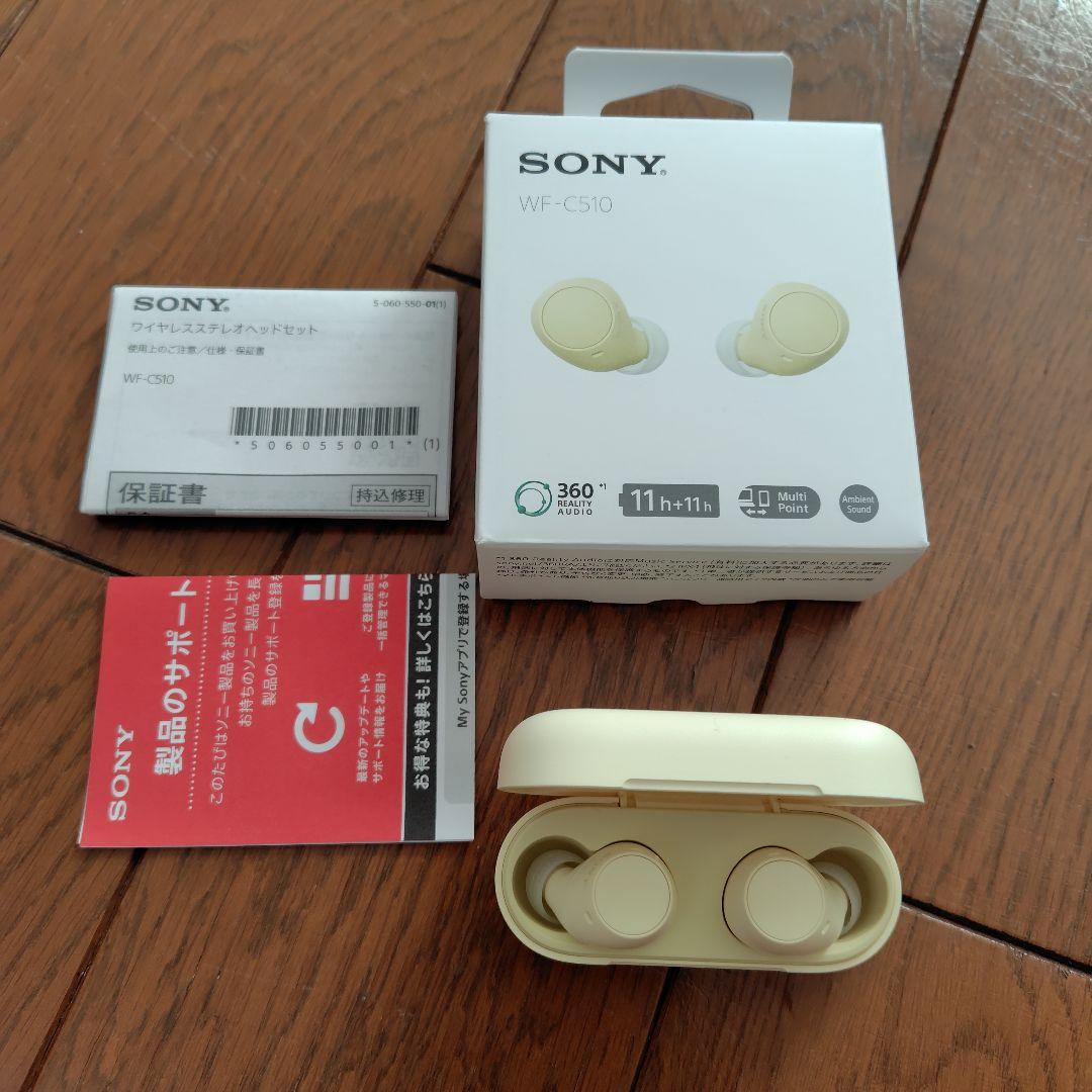 SONY WF-C510 ワイヤレスイヤホンイヤホン