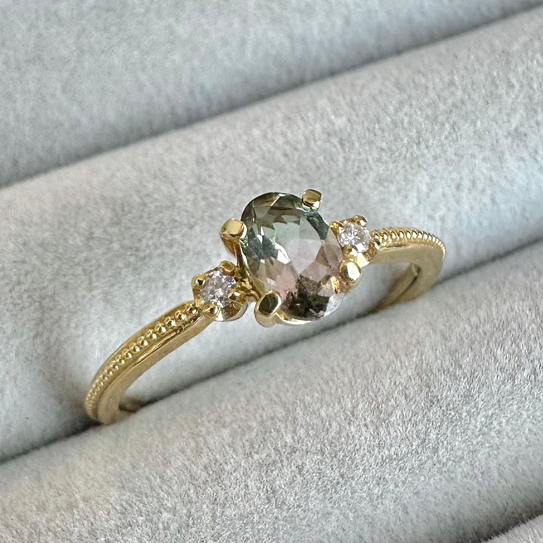 K18YG バイ トルマリン リング