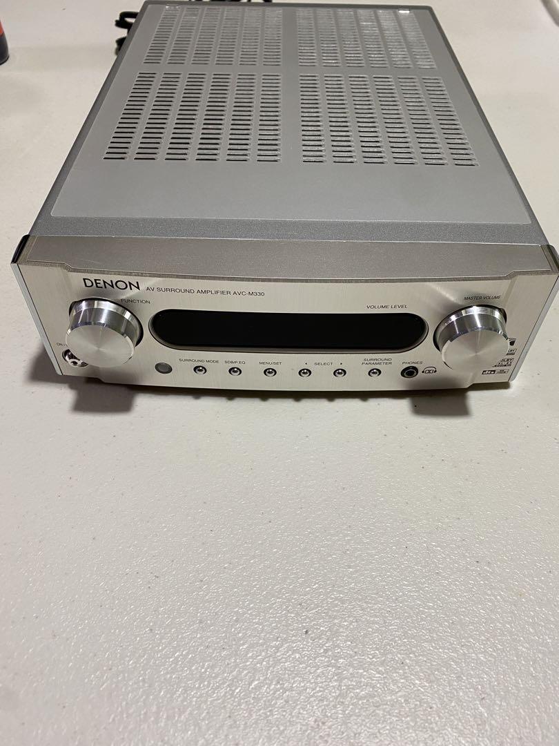 DENON デノン サラウンドアンプ AVC-M330 スピーカーケーブル