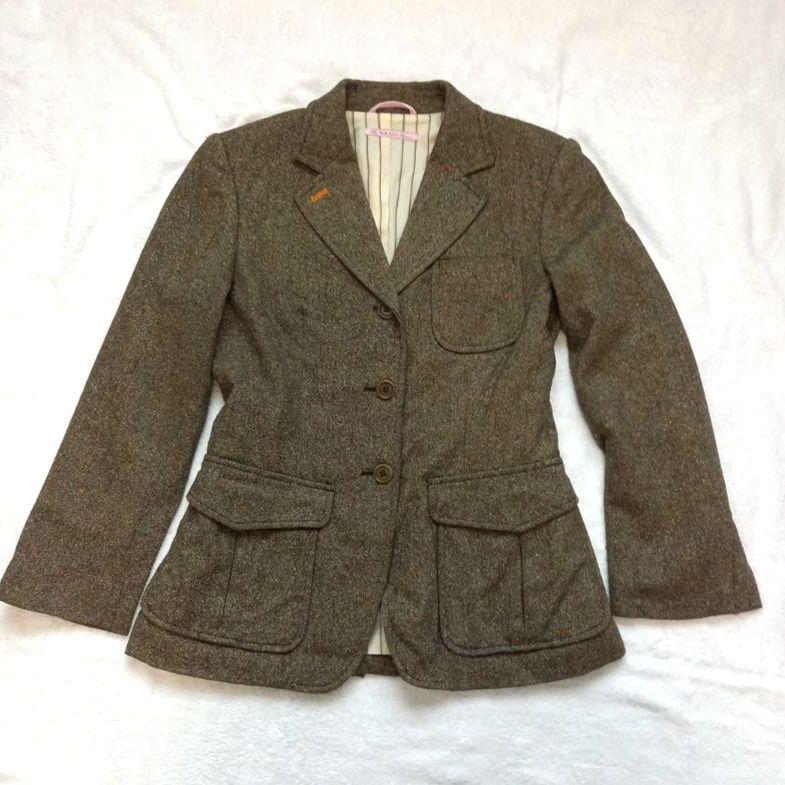 美品✨Paul Smith シルク混　セットアップテーラードスーツ　ツイード生地