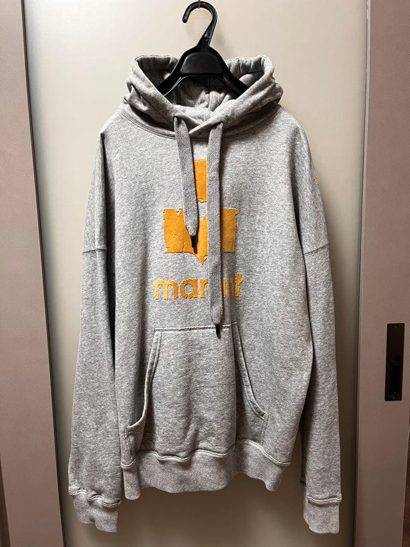 イザベルマラン エトワール marant フード付きスウェットパーカー グレーL ISABEL MARANT ETOILE