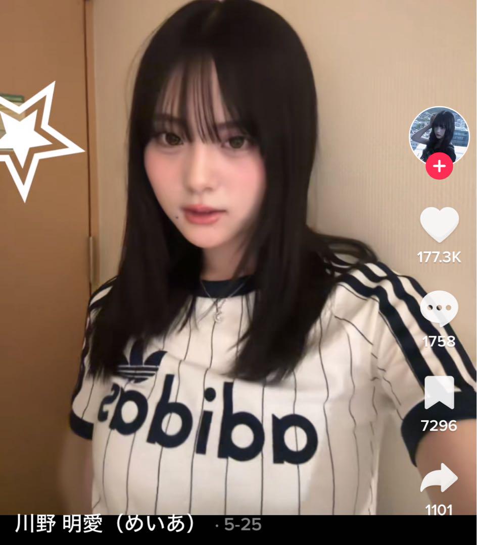 新品L⭐️adidas リニア グラフィック カリTシャツ ホワイト