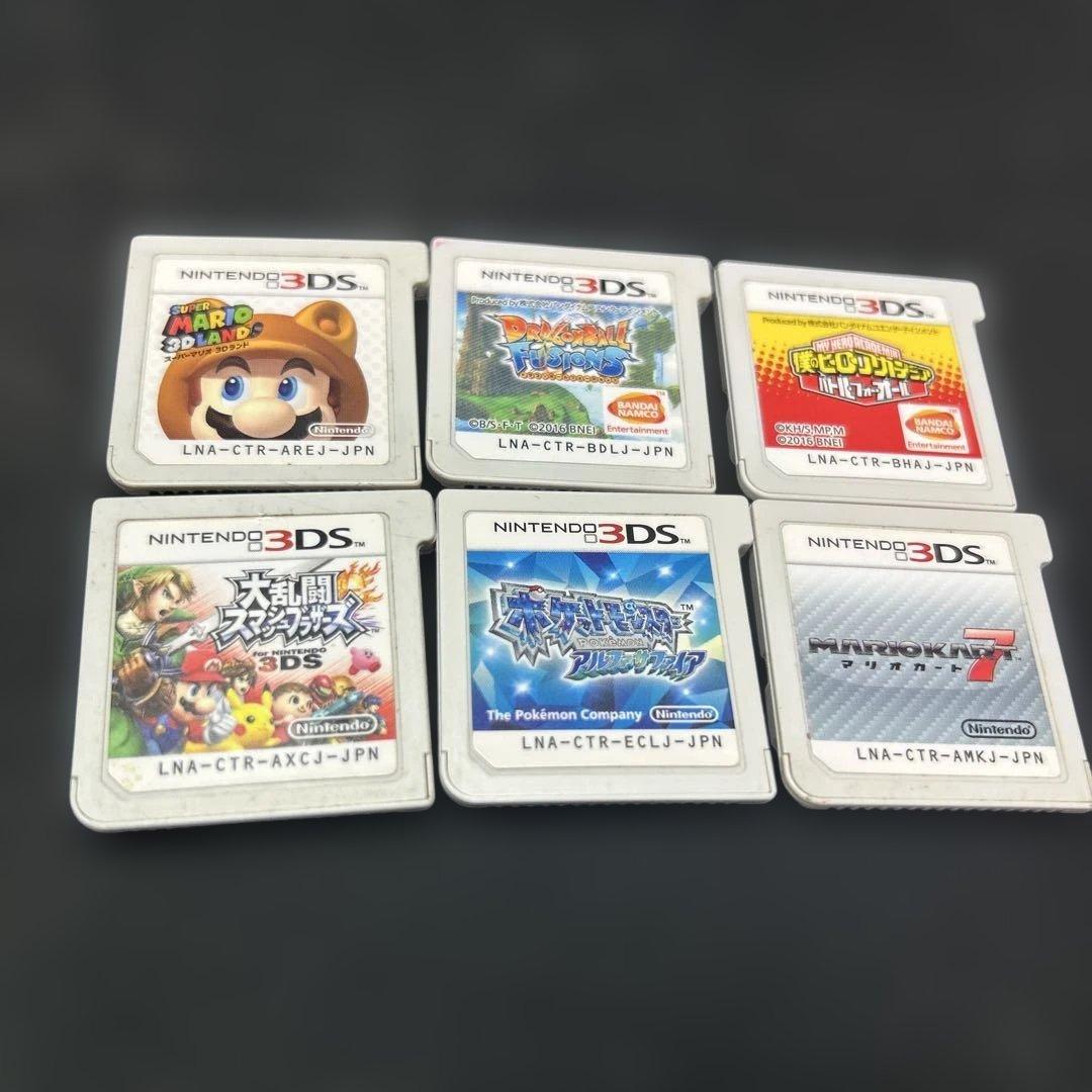 ニンテンドー3DSゲーム6本セット目立った傷や汚れなし