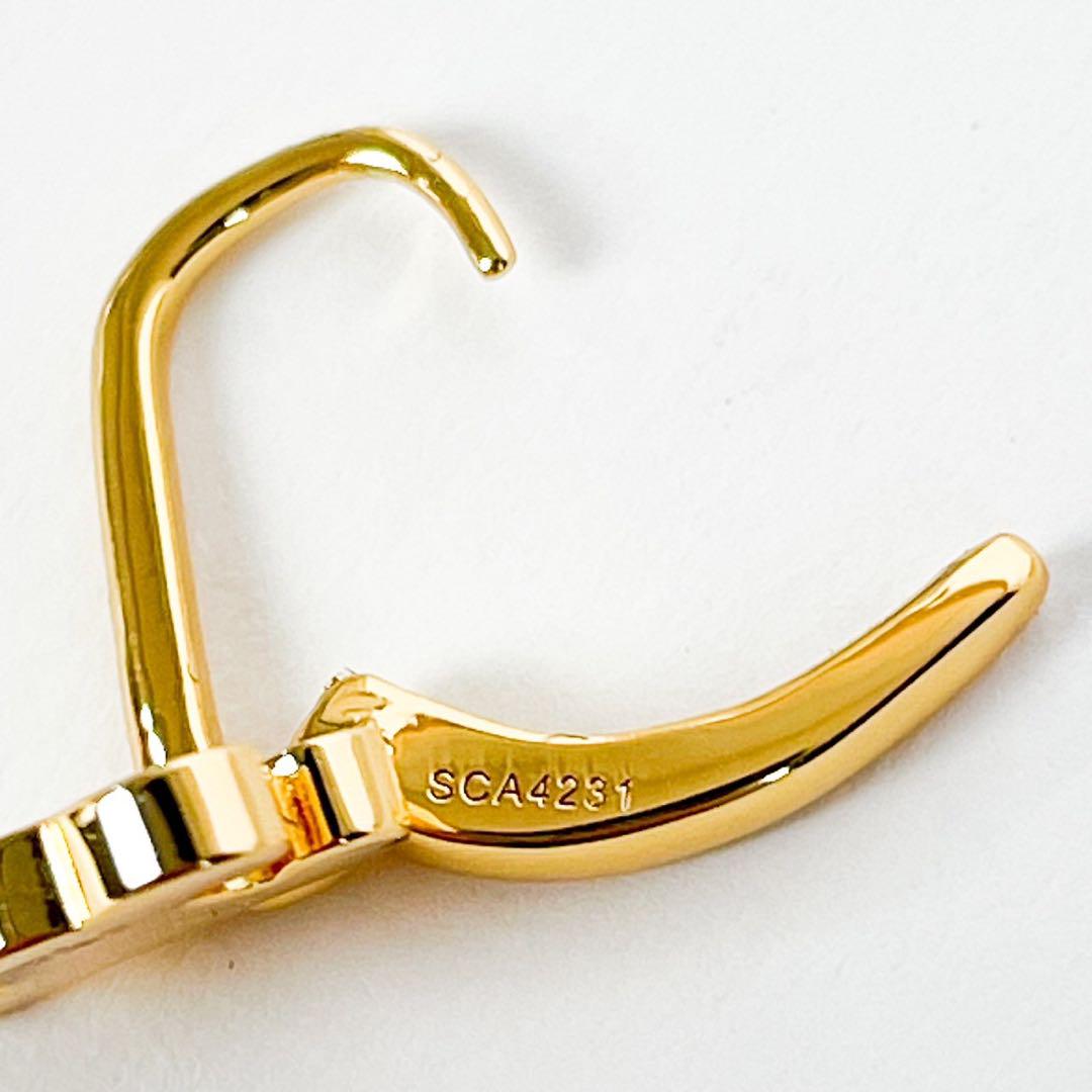 極美品✨ CELINE ピアス トリオンフ ラインストーン 片耳 刻印
