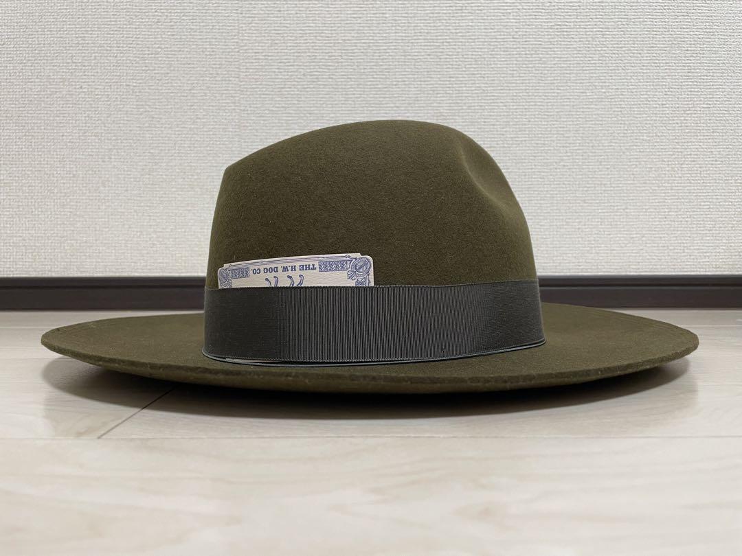 hwdog THE H.W.DOG&CO FRONT-H ハット 40