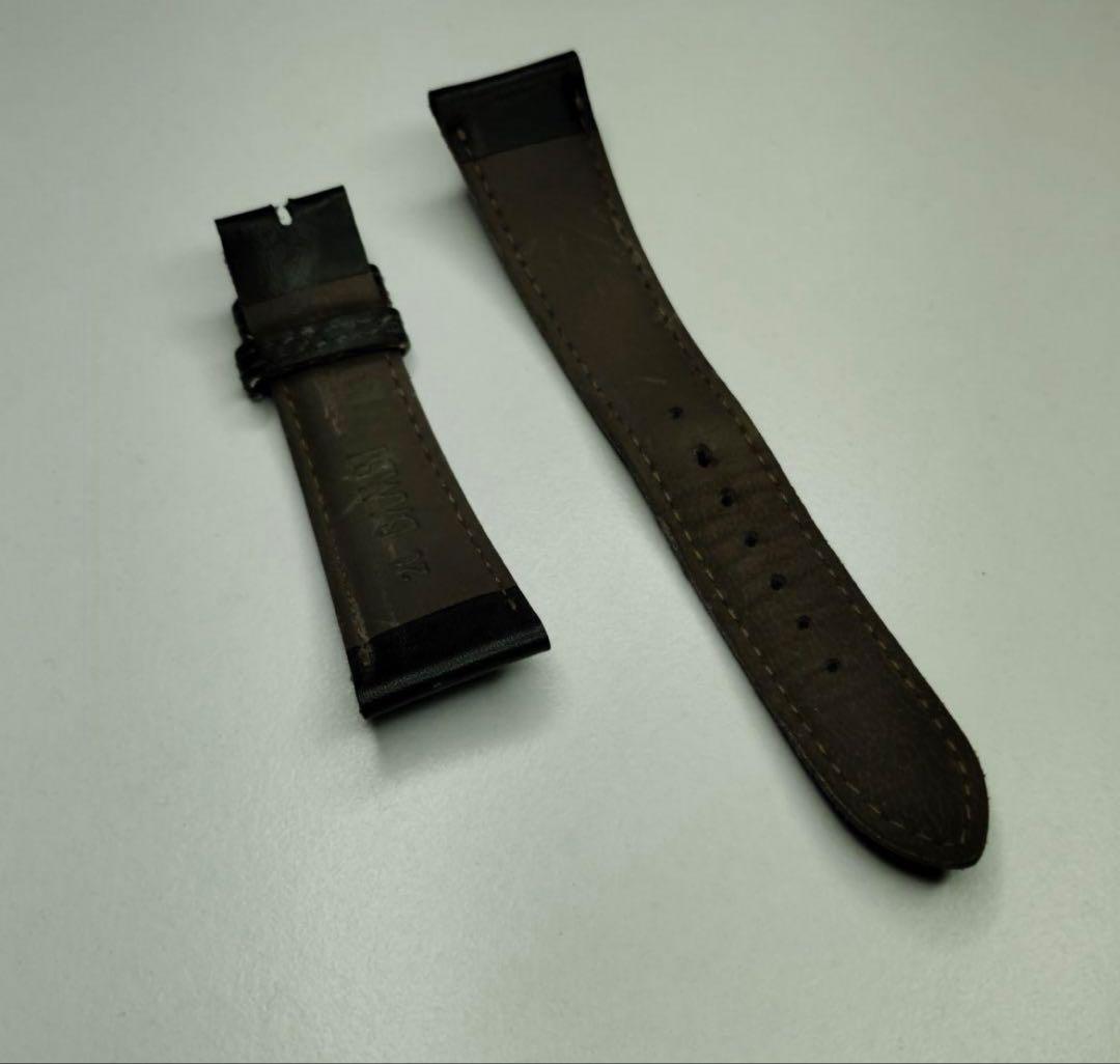 稼働 電池新品 GUCCI 5200M.1 メンズ クオーツ 腕時計 新品ベルト