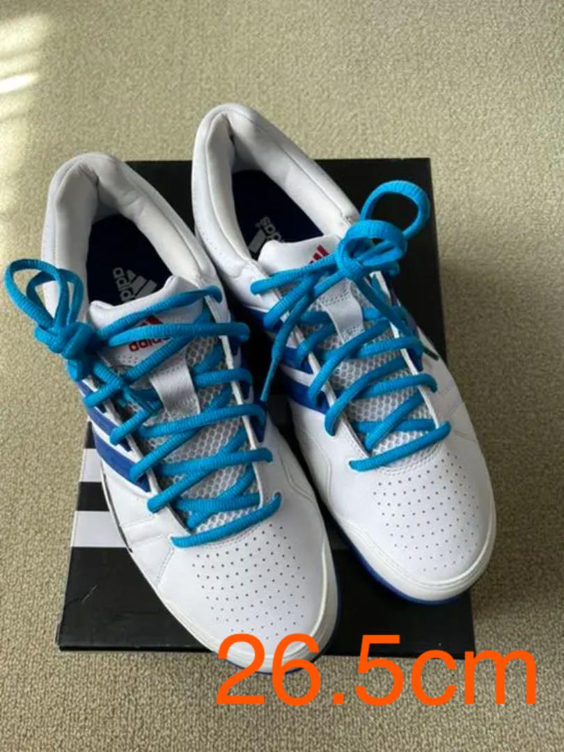 テニスシューズ adidas adipure Pro 26.5cm 本革製