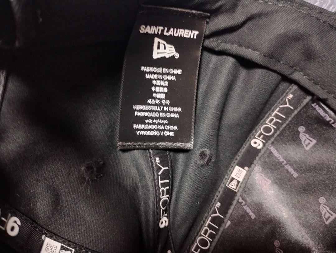 SAINT LAURENT 9FORTY ベースボールキャップ ブラック