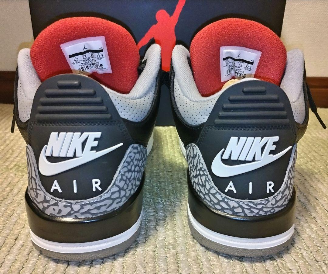 エアジョーダン 3レトロ OG AIR JORDAN 3 RETRO OG