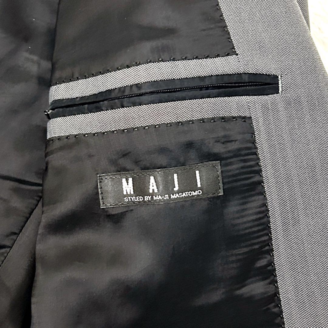 MAJI グレー ビジネススーツ