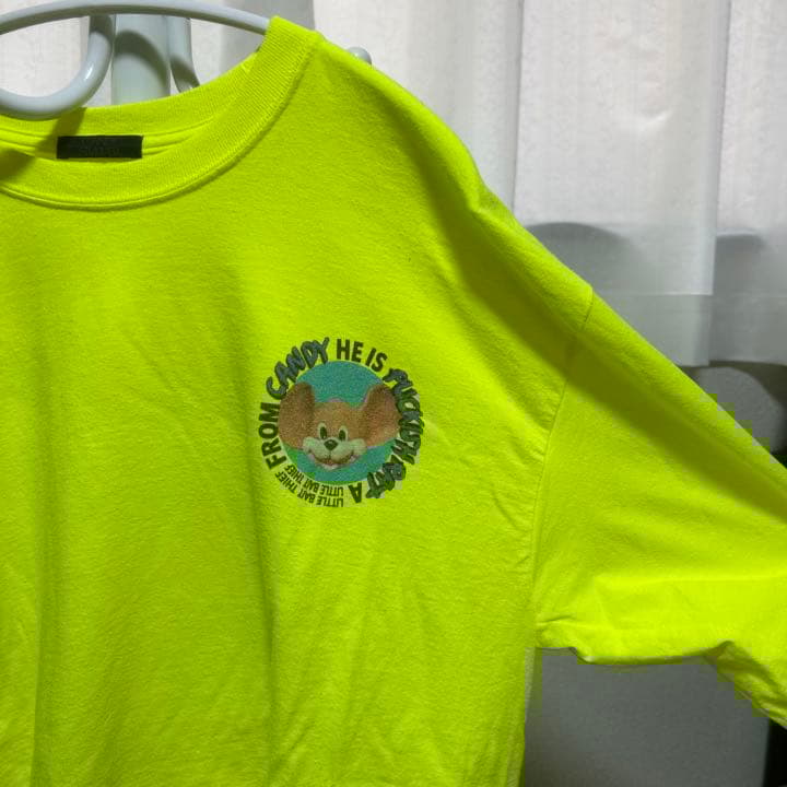 キャンディストリッパー 蛍光イエローTシャツ RAT