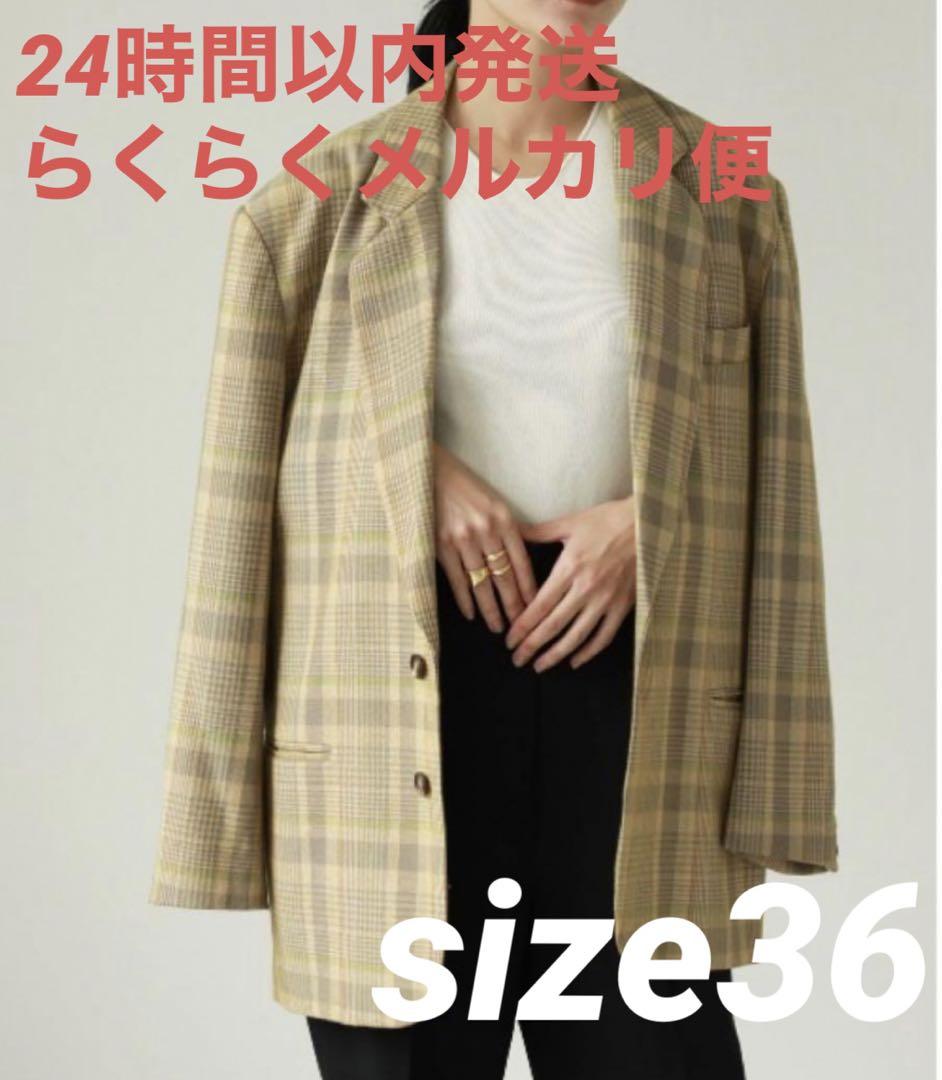 チェックオーバージャケット　トゥデイフル　todayful 吉田玲香