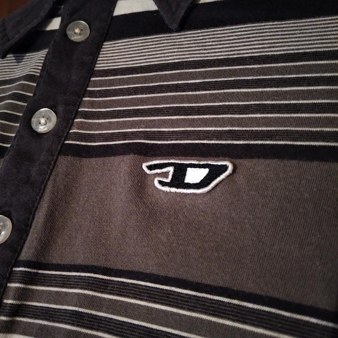レア 90's 初期ロゴ DIESEL ディーゼル  ポロシャツ  size M