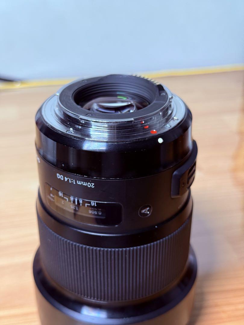 SIGMA (シグマ) Art 20mm F1.4 DG HSM EFマウント