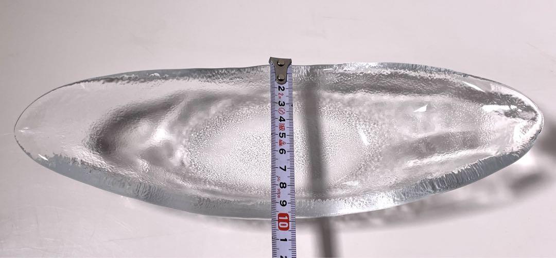 ガラス皿 27cm 細長い皿 画像6