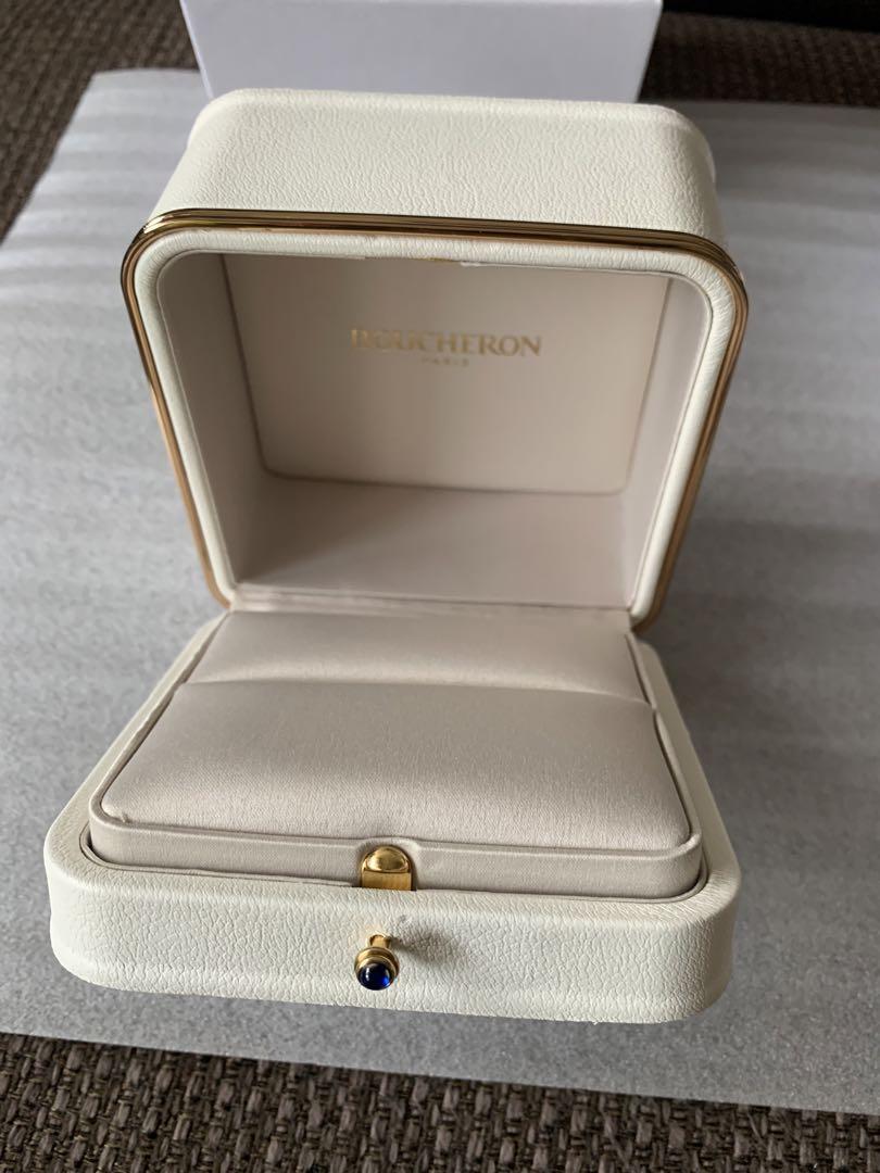 正規品美品 Boucheron ブシュロン リング 空箱 ケース ホワイト