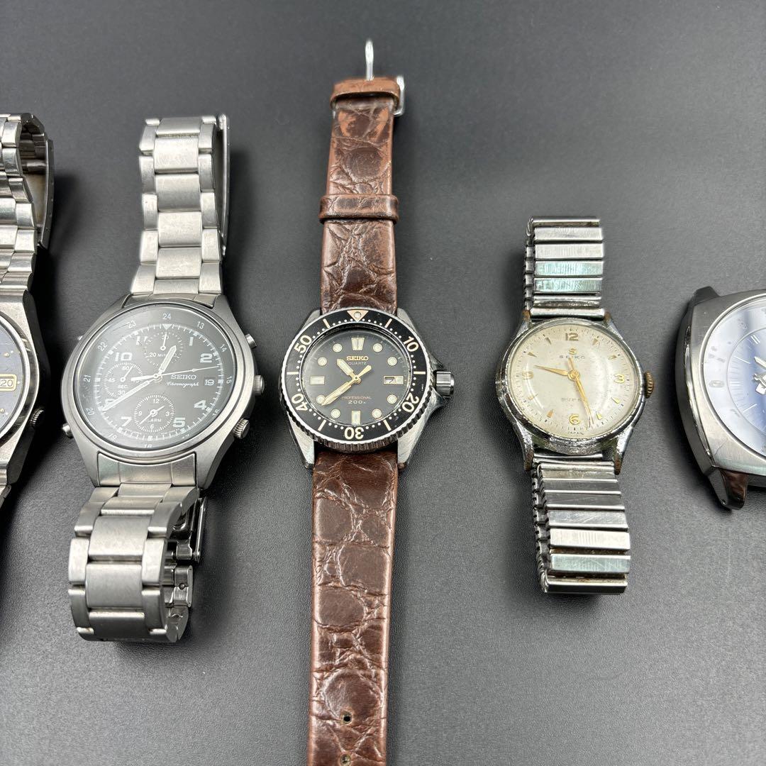 K*E様 SEIKO 腕時計 まとめ売り 5本セット 300円スタート