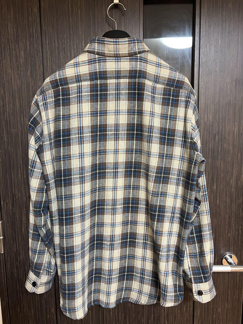 チェックルーズシャツ