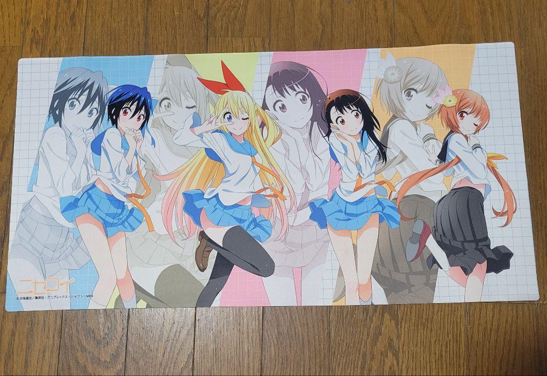 ニセコイ ラバーマット プレイマット ② ニセコイ プレイマットスリーブ&ラバーマットセットDX