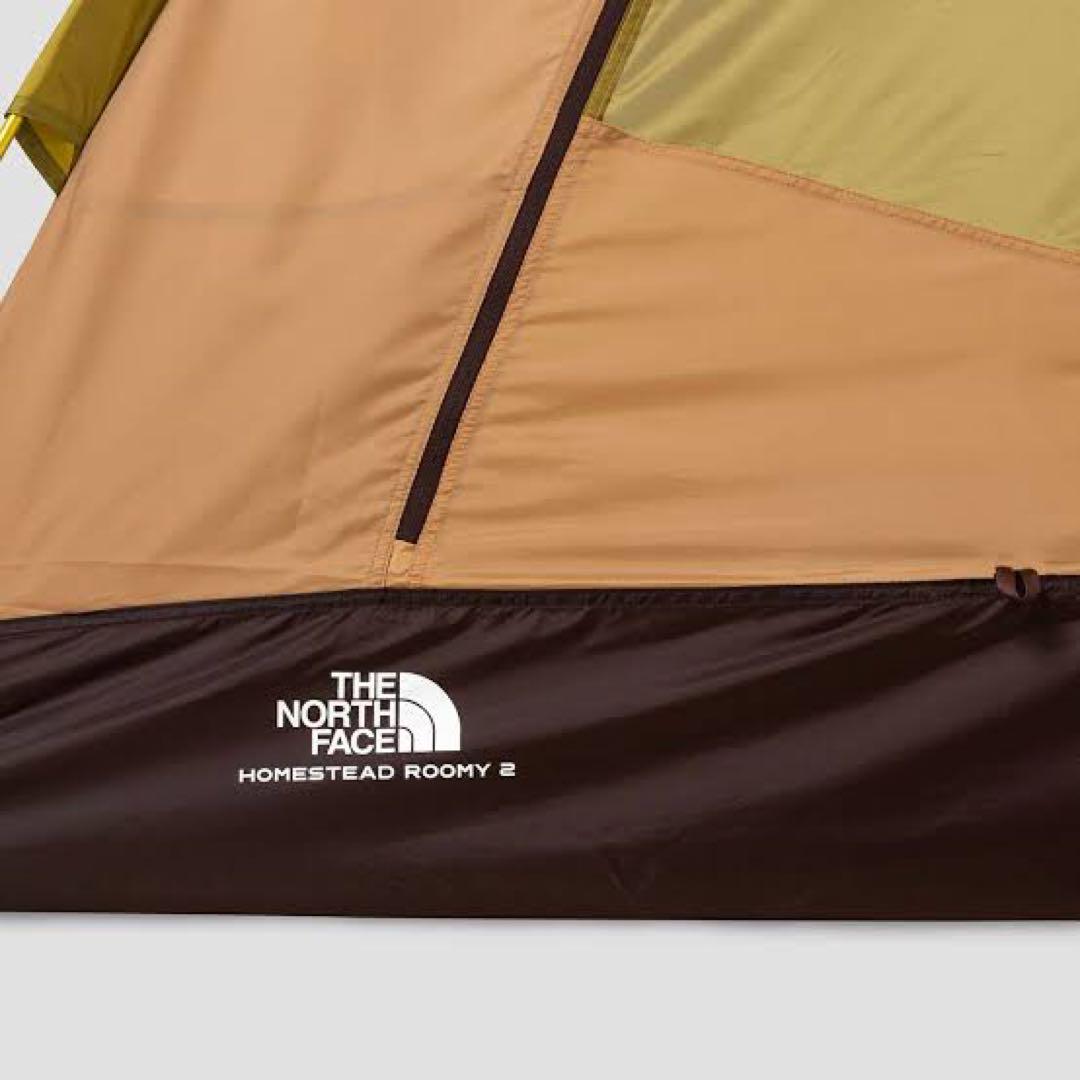 新品　ノースフェイス homestead ROOMY2 ルーミー2 テント　茶