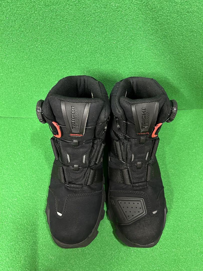 RSタイチ ライディングシューズ SUEDE BLACK 25.0cm シューズ