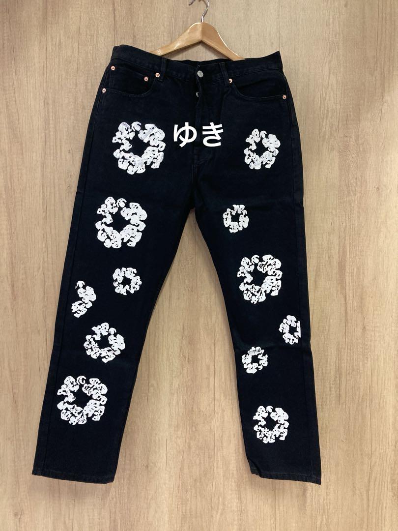 DENIM TEARS × LEVI\'S COTTON WREATH JEAN