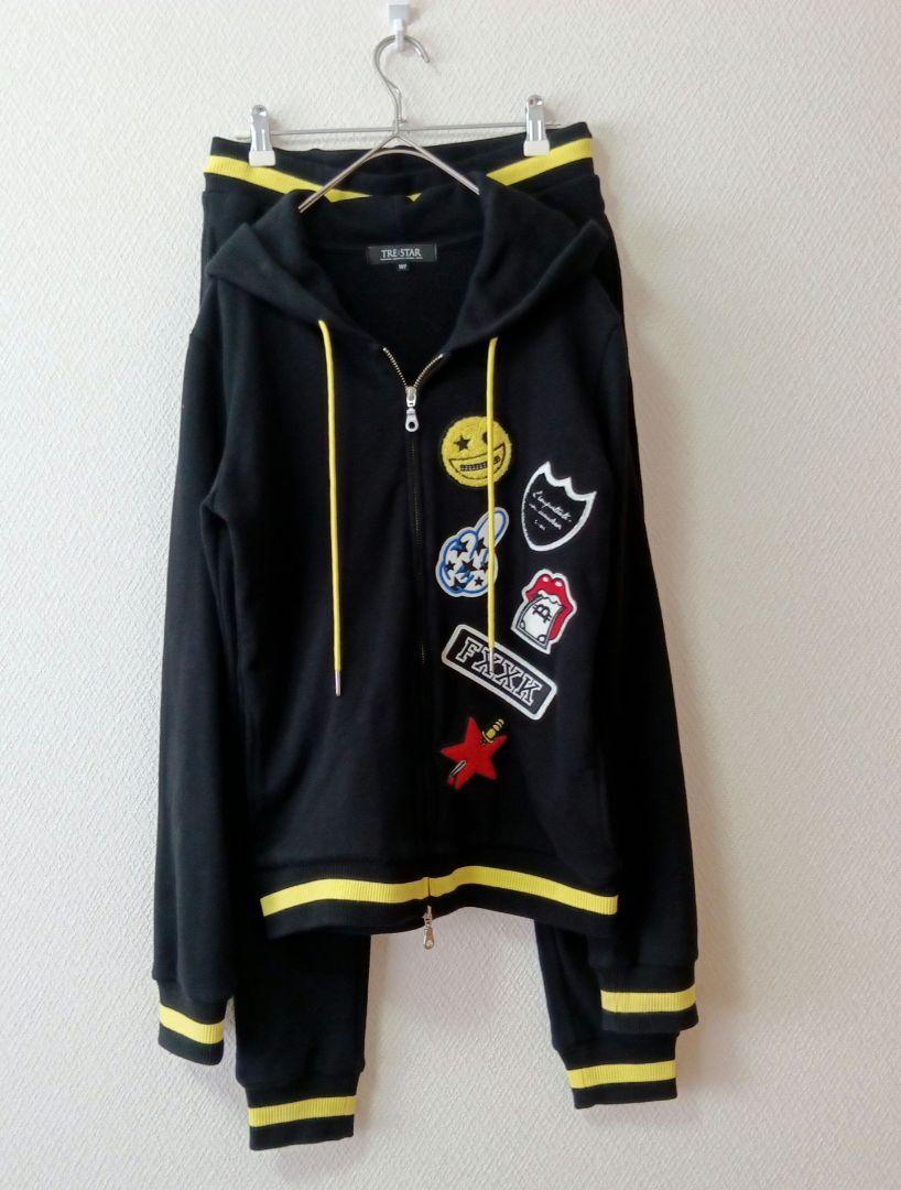 美品☆trestar　トレスター　ジップパーカー　WF　フリーサイズ