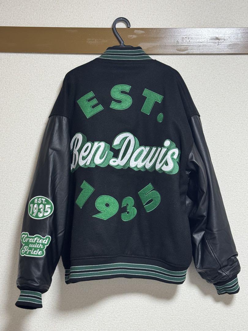 BEN DAVIS スタジャン M Ben Davis スタジャン M ブラック/グリーン