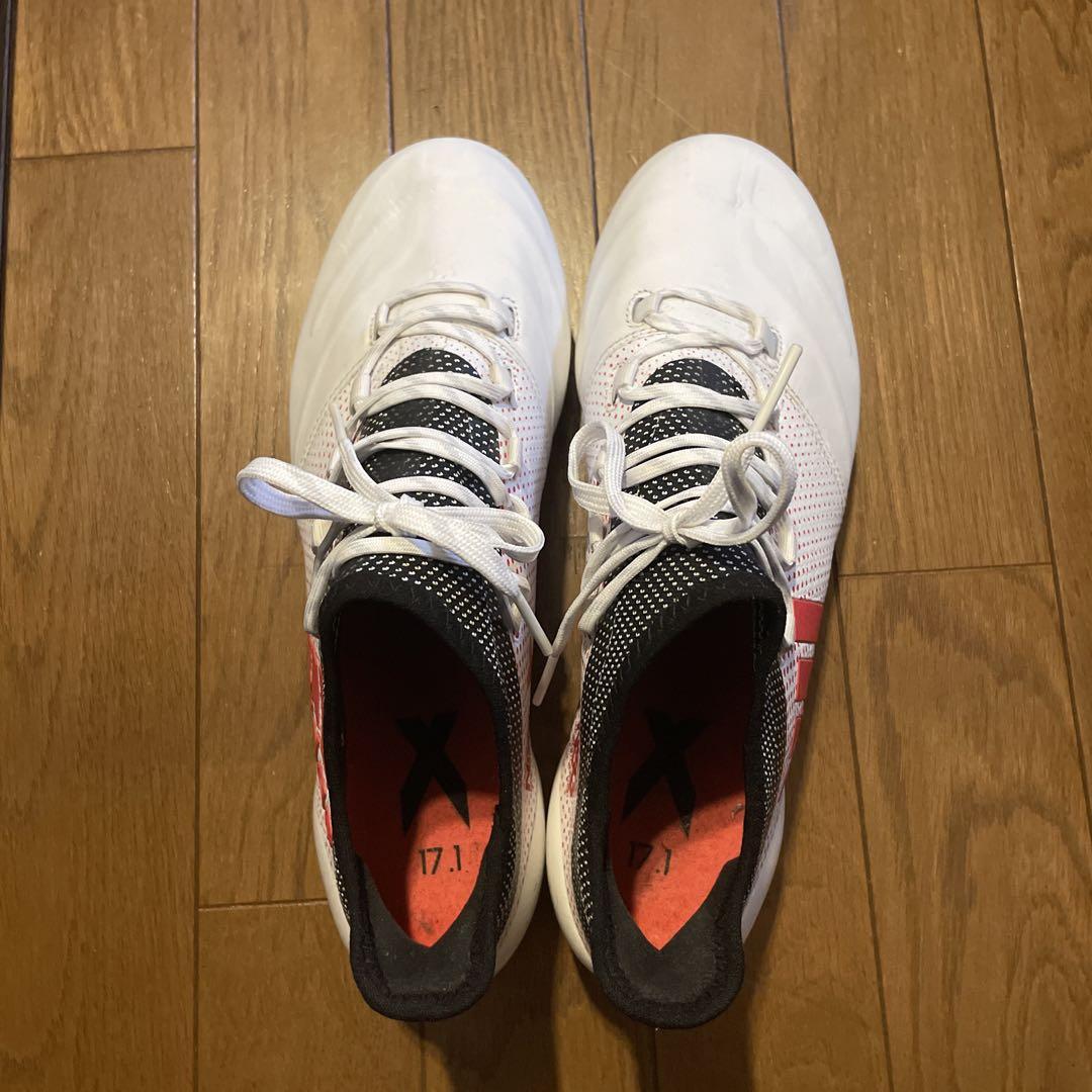 adidas X 17.1 サッカーシューズ ホワイト 5,355円