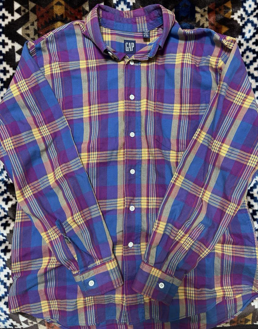 OLDGAP ネルシャツ 90s USA製 Mサイズ