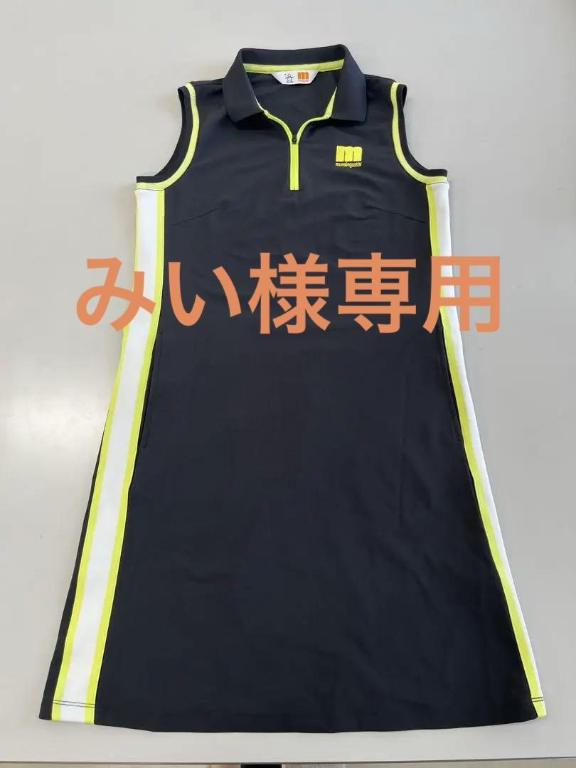 【美品】マンシングウェア ゴルフワンピース レディースM