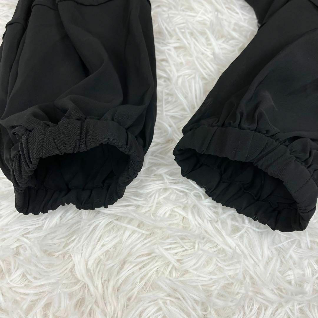 良品✨ユナイテッドアローズ オーガンジー シアー ブルゾン 黒色 フリーサイズ