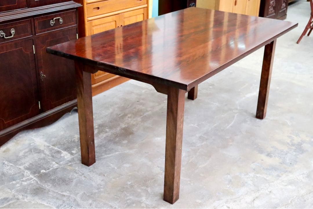 GMIK442○九州民芸家具 ダイニングテーブル 食卓テーブル ミズメザクラ GMIK442○九州民芸家具 ダイニングテーブル 食卓テーブル ミズメザクラ