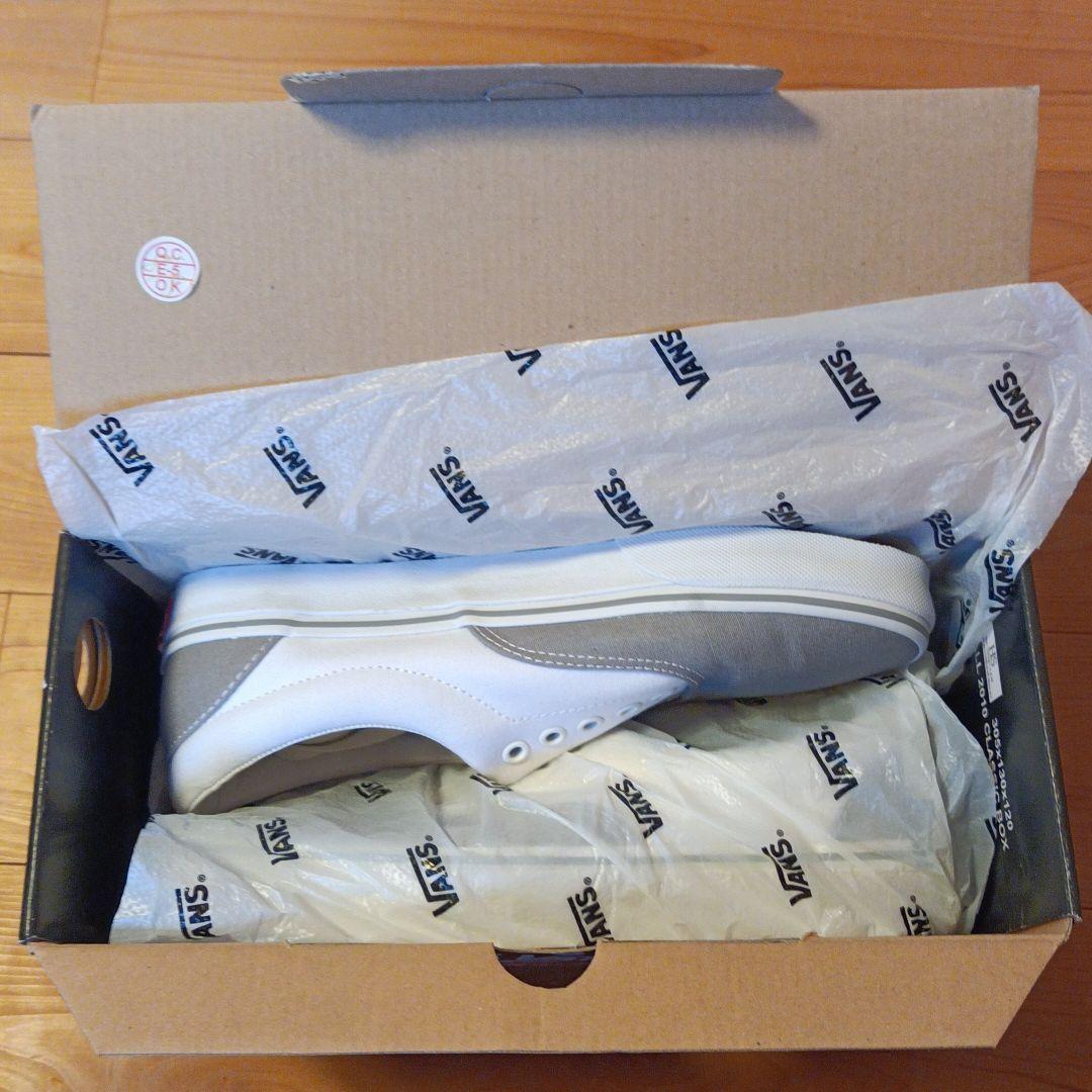 バンズ　VANS　エラ　ERA 白 /グレー 26.5