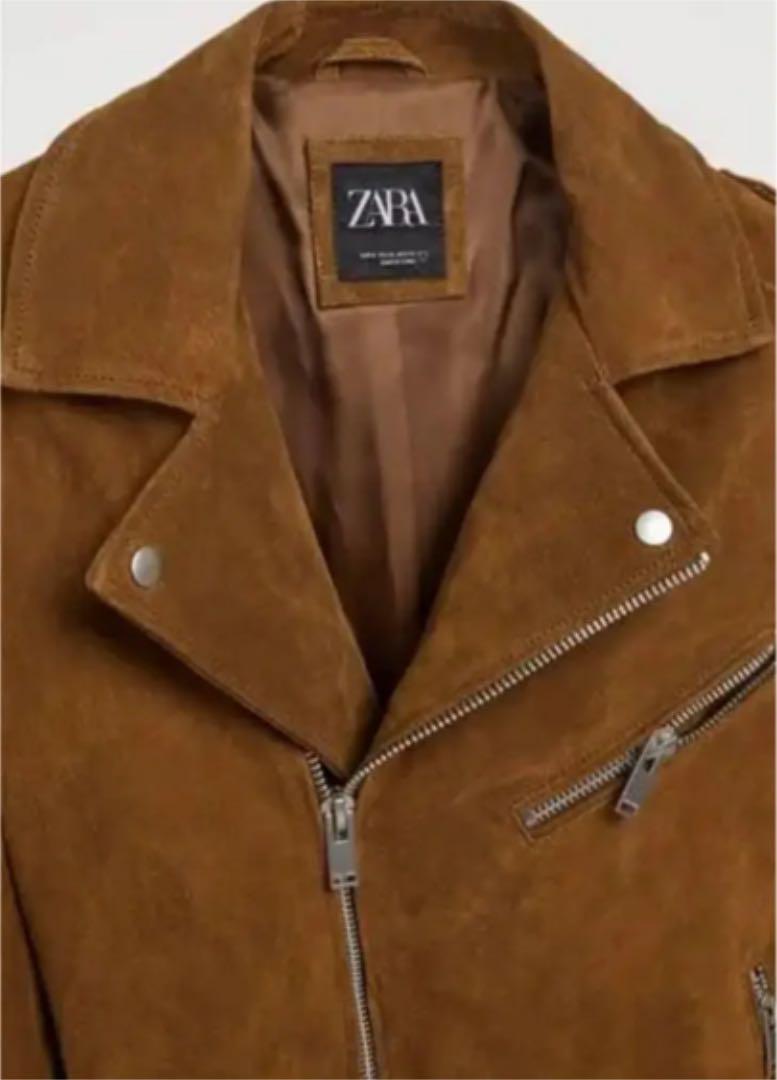 人気定番SALE ZARA XL nBHxq-m92730271737 レザーライダースジャケット 安い新作