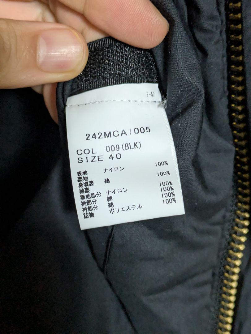 24年 完売品 barbour トランスポート 中綿 40 黒 新品