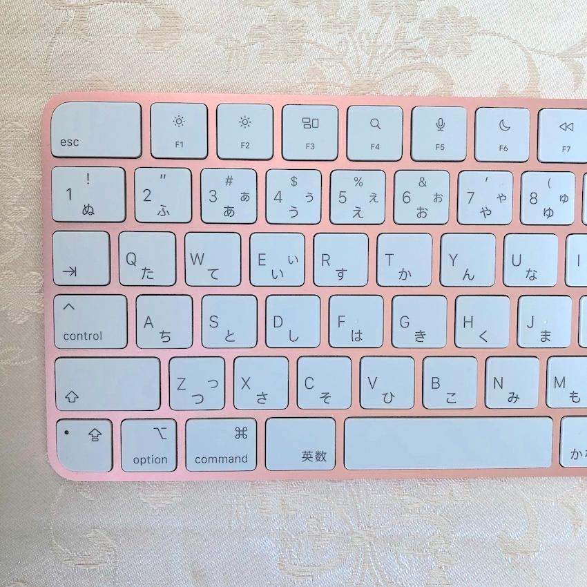 限定品 ピンク TOUCH ID APPLE MAGIC KEYBOARD - メルカリ