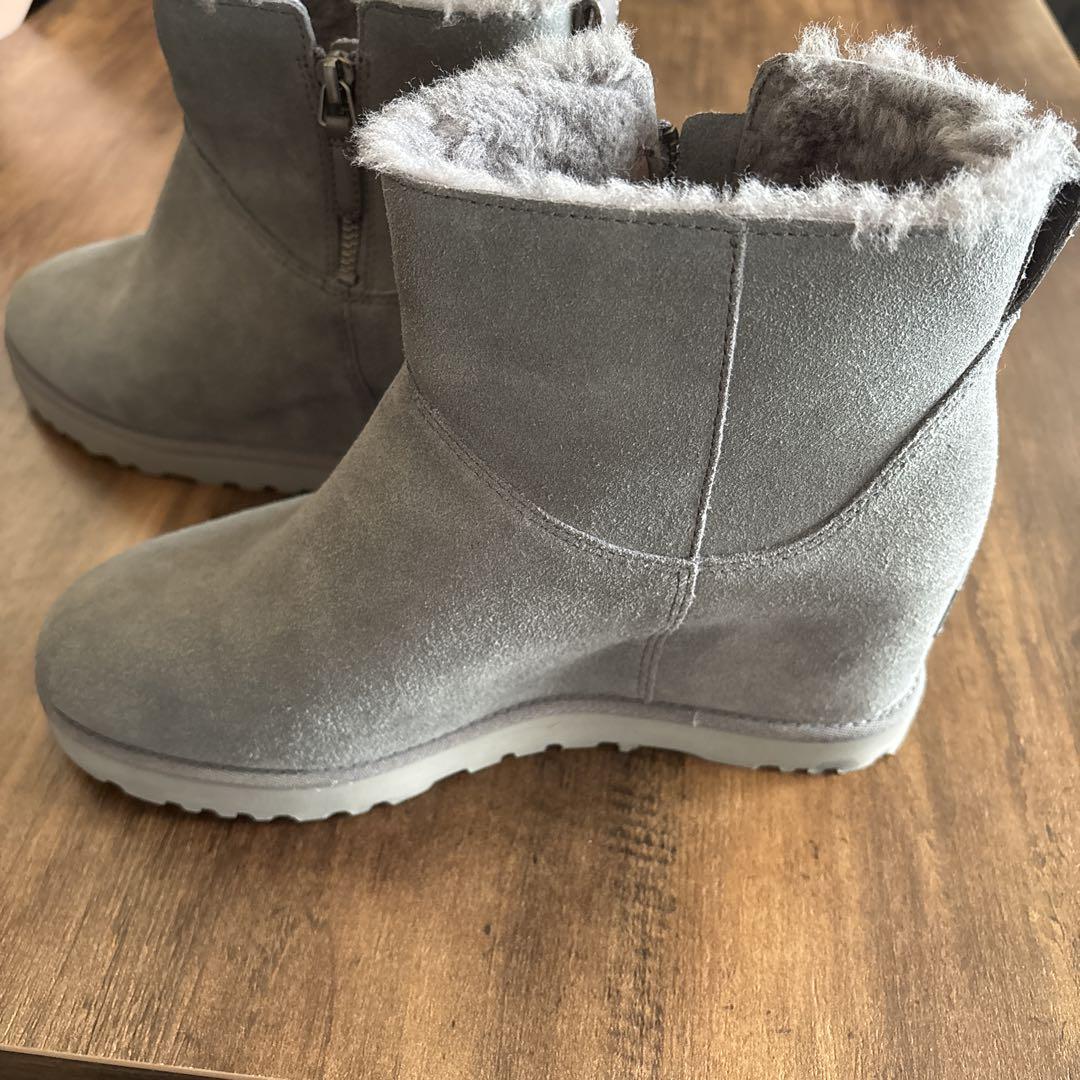 【処分SALE】UGG アグ ウェッジソールショートブーツ 25 未使用品